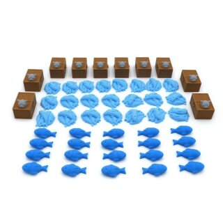 Upgrade Kit for Isle of Cats – 52 Pieces