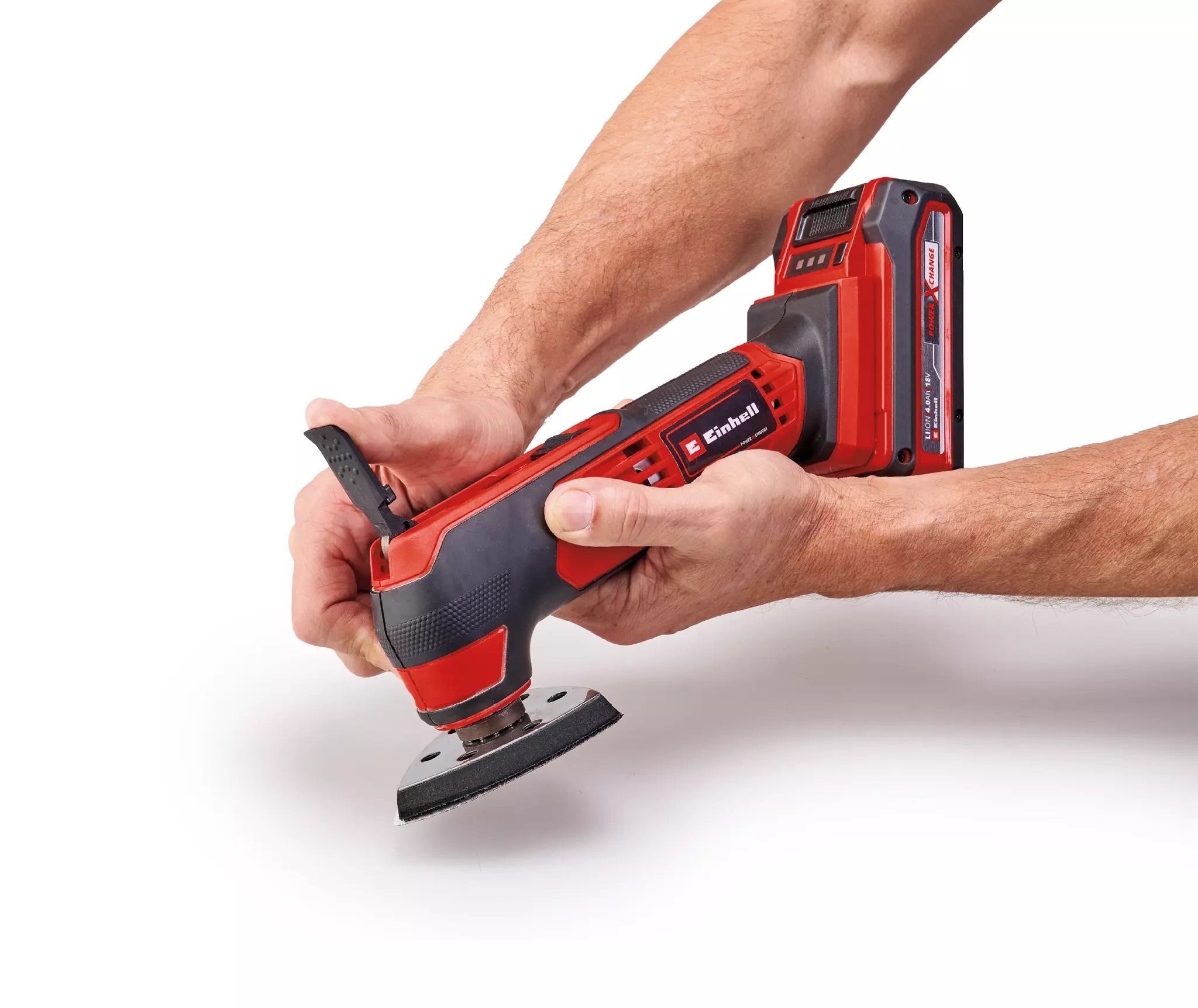Unealtă multifuncțională fără fir Einhell 4465195 TE-MG 18/1 Li Solo, fără baterie și încărcător, în cutie
