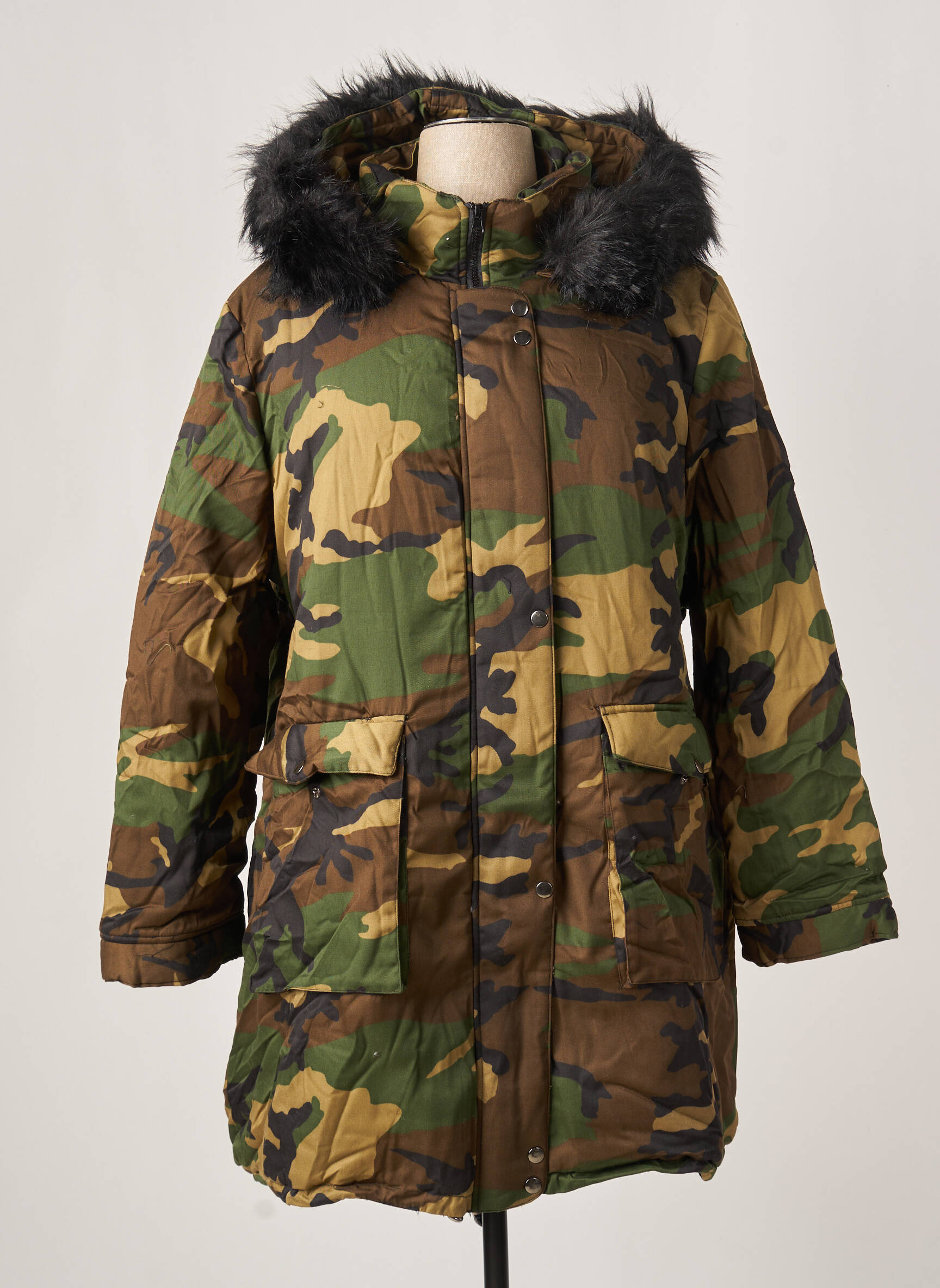 Virginie Moi Parkas Femme couleur vert