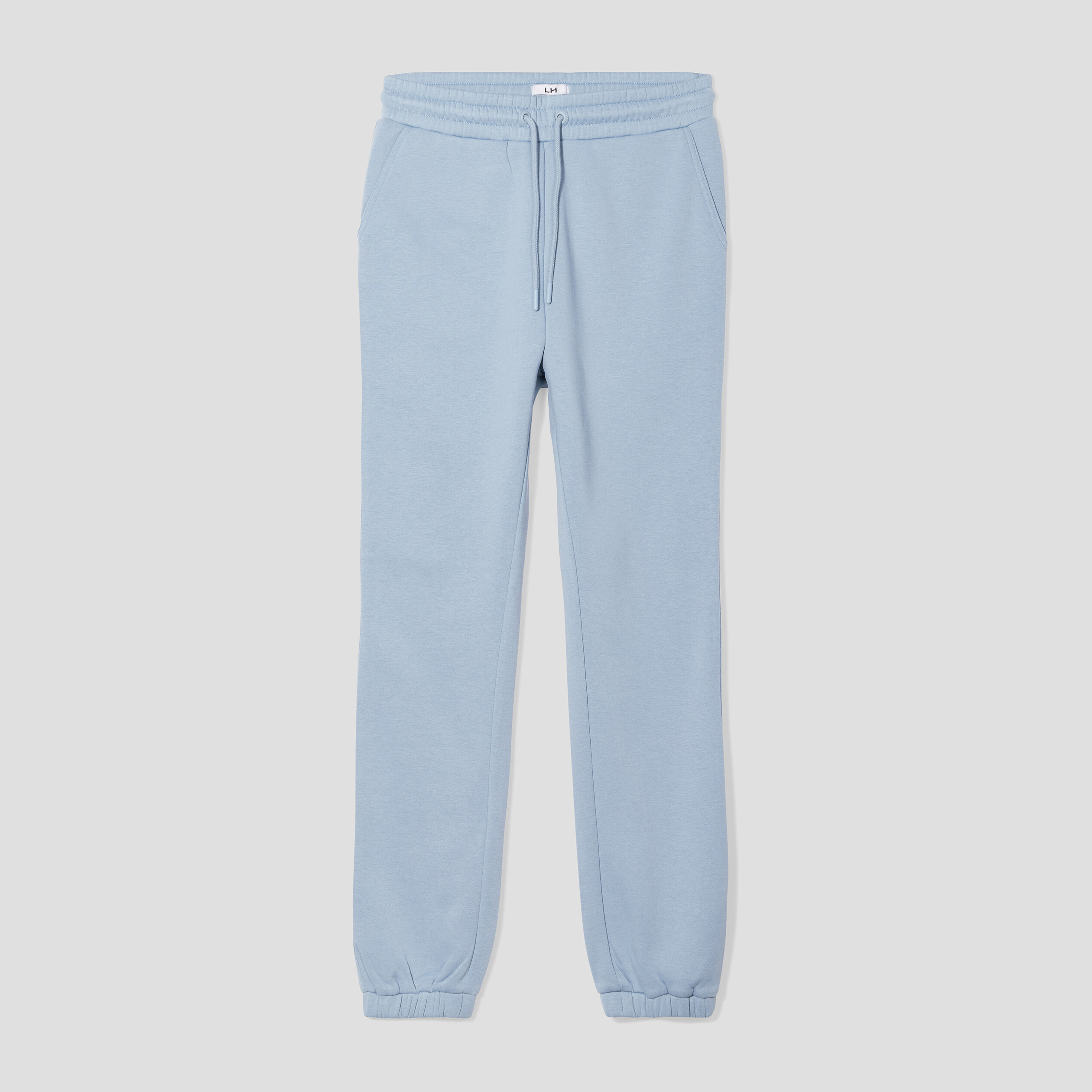 Pantalon jogging droit molleton gris femme | La Halle