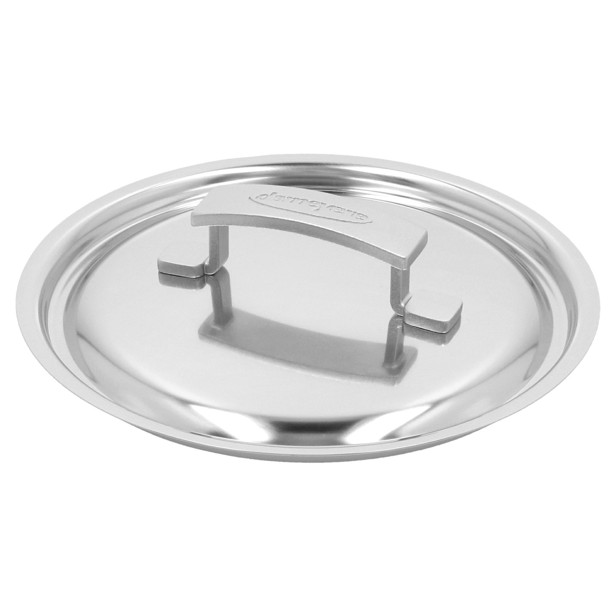 Bratentopf mit Deckel 20 cm, 18/10 Edelstahl