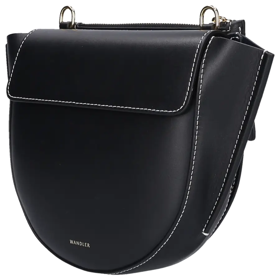 Wandler - Handtasche HORTENSIA MINI Kalbsleder - schwarz