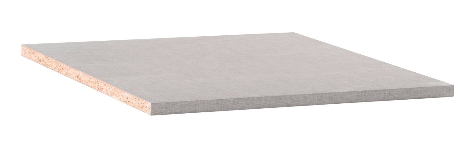 rauch Einlegeboden TENERA, B 43 x T 48 cm, Grau, Texline Dekor, (1 St), Made in Germany, mit 4 Bodenträgern