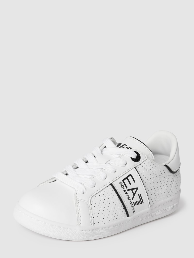 Sneaker aus Leder Modell 'CLASSIC SEASONAL' in weiß