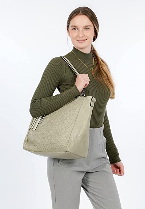 SINA JO Handtaschen braun RUBY SHOPPER M