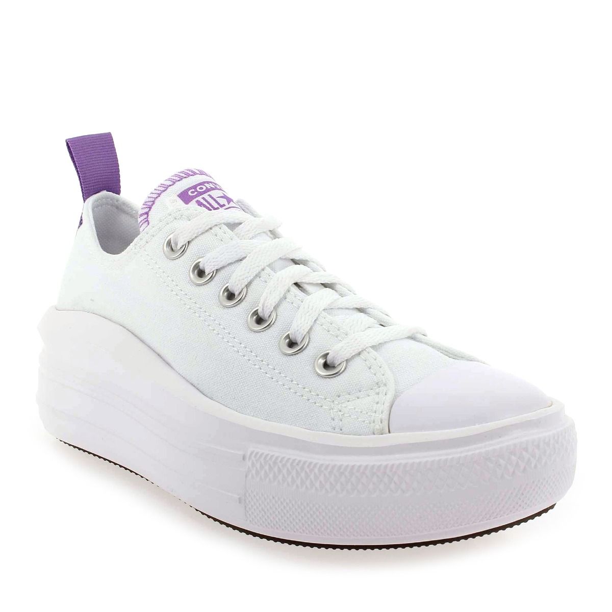 Converse  CTAS MOVE OX EV - Blanc Violet