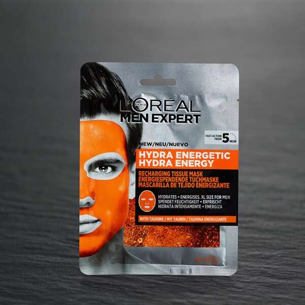 L'Oréal Paris Men Expert Hydra Energy Tuchmaske