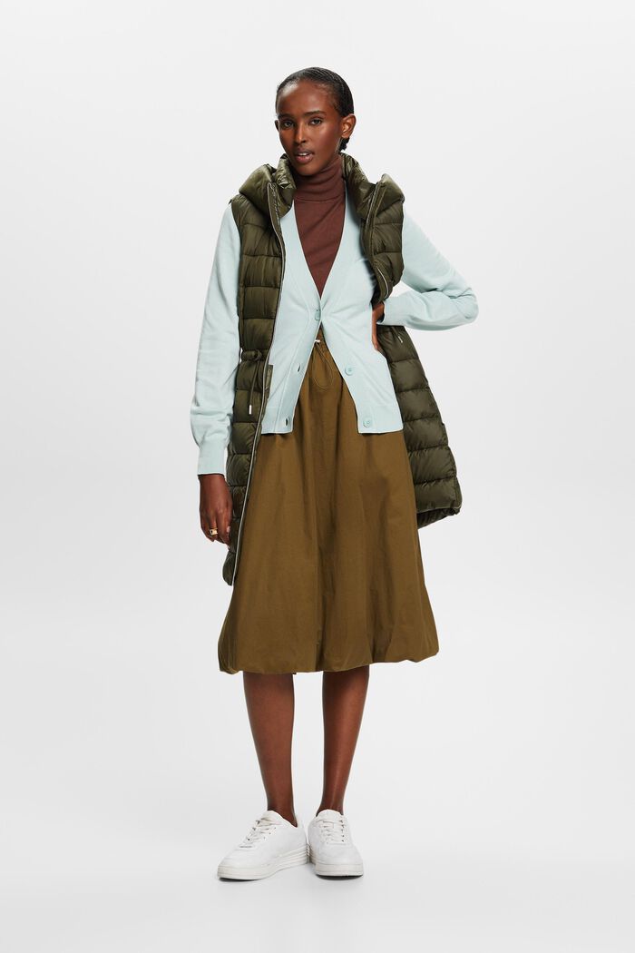 Basic Cardigan mit V-Ausschnitt