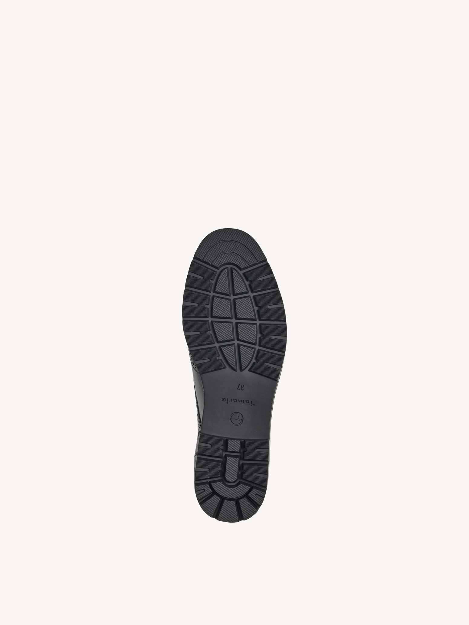 Derbie en cuir - noir