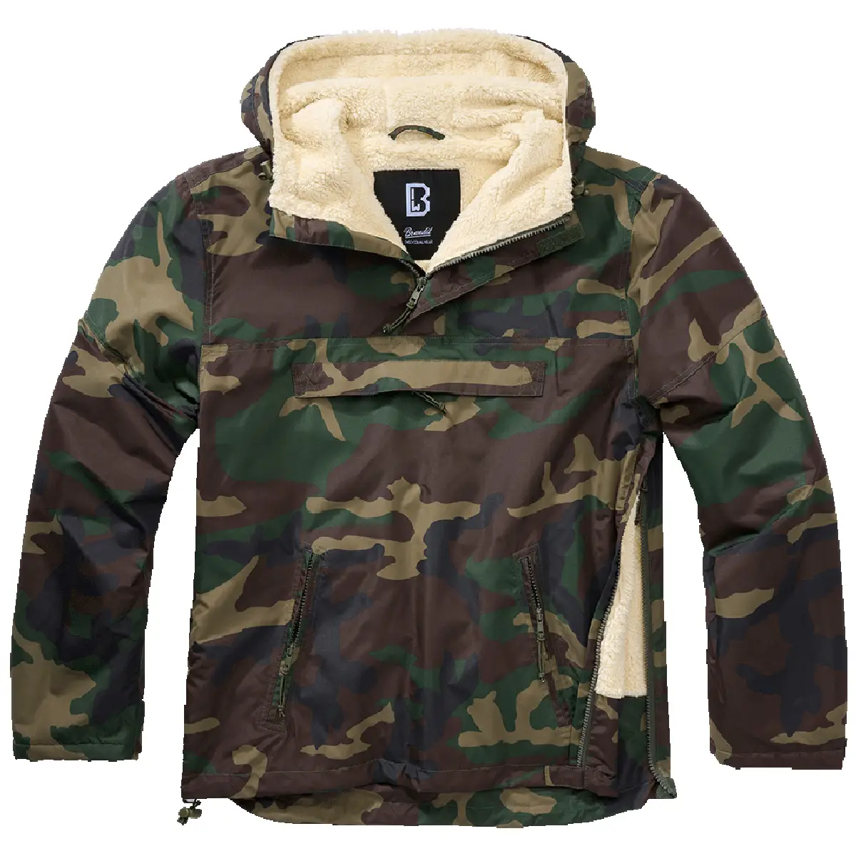 Windbreaker Sherpa woodland