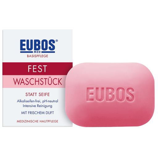 EUBOS FEST rot m.frischem Duft  125 g  Seife
