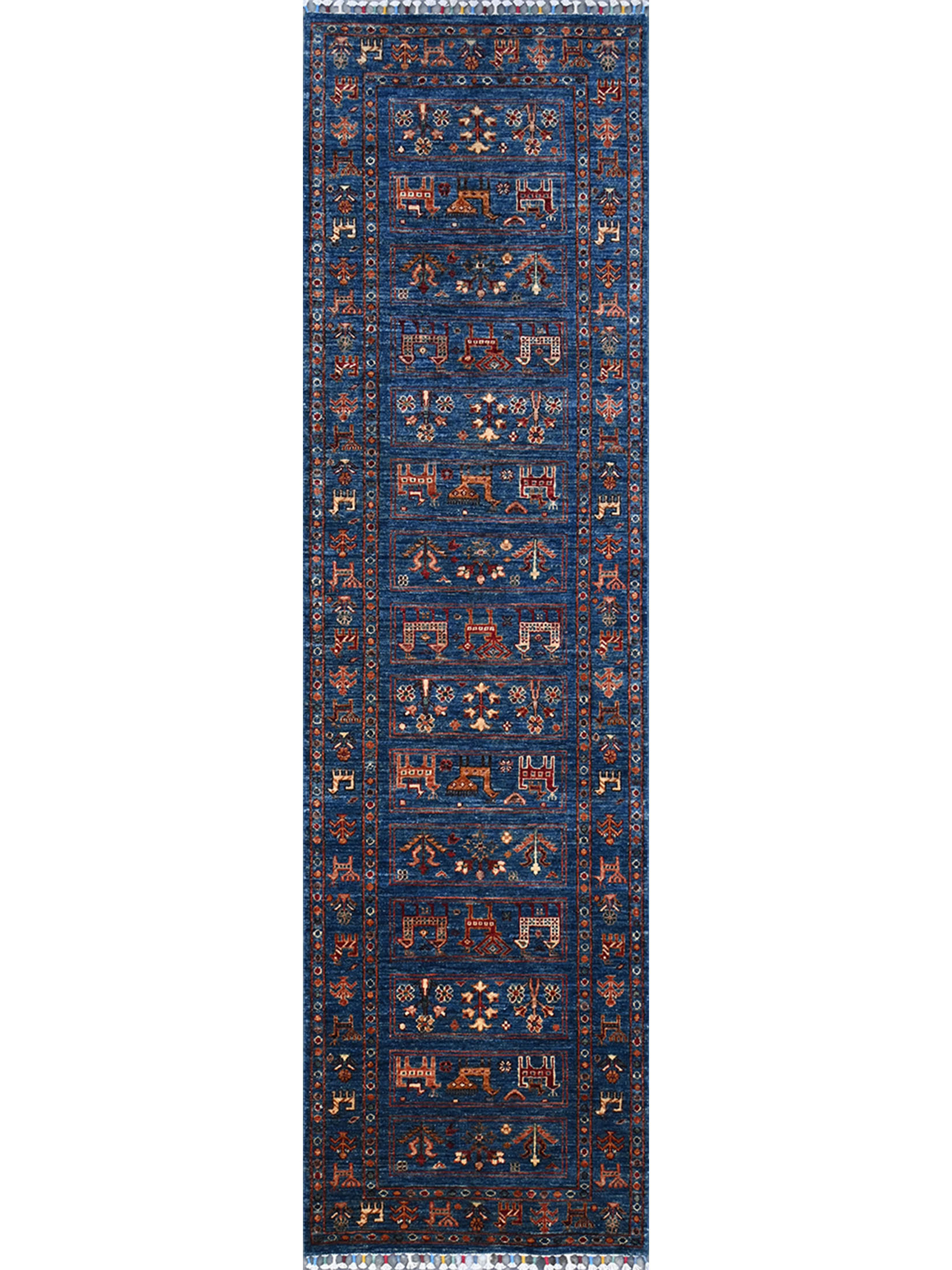 Chobi Schal ca. 78 x 287 cm, Unikat / Einzelstück
