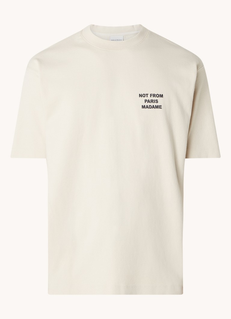 Divertente t-shirt Mr. Le con stampa sul davanti e sul retro