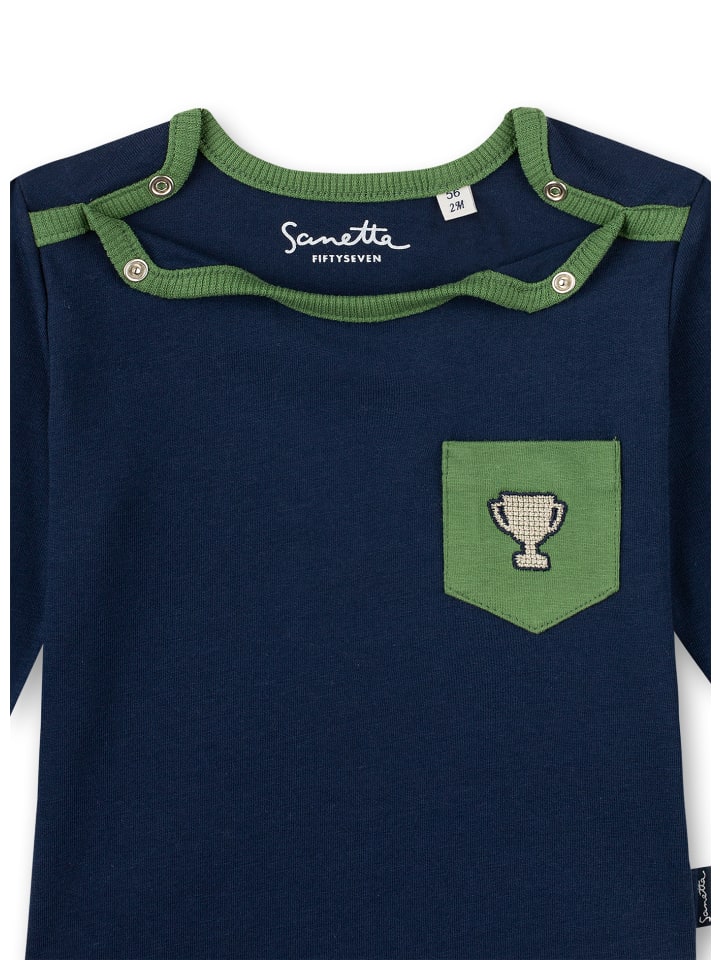 Sanetta Langarmshirt in Blau günstig kaufen