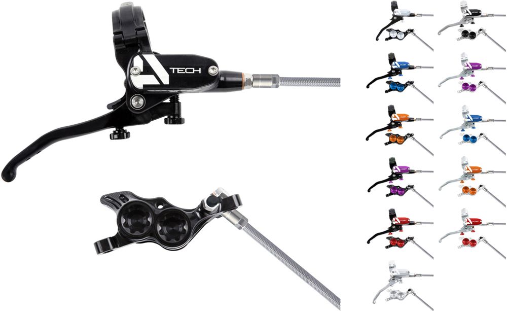 Hope Tech 4 E4 Stahlflex Scheibenbremse - Hebel rechts kaufen | Bike-Discount