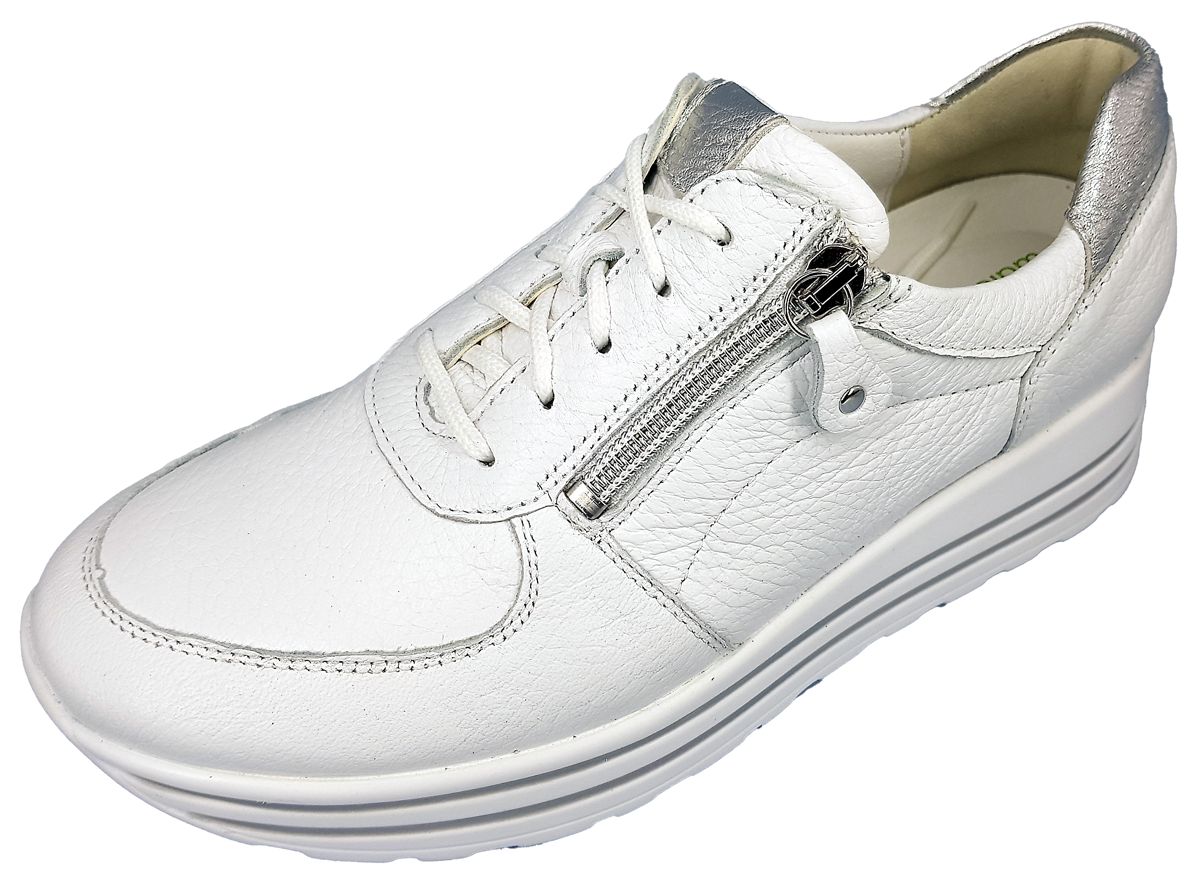 Waldläufer Lana 758009-200/150 Weiß Weiss Silber