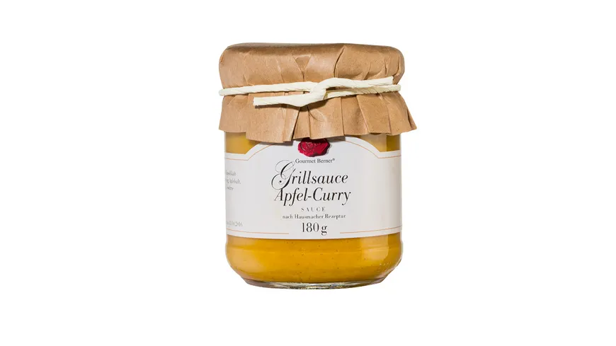 Gourmet Berner Grillsauce Apfel-Curry 180 g
