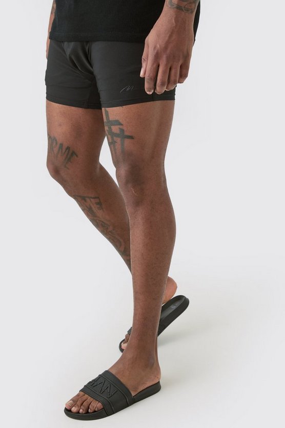 Plus recycelte Man Signature Badehose