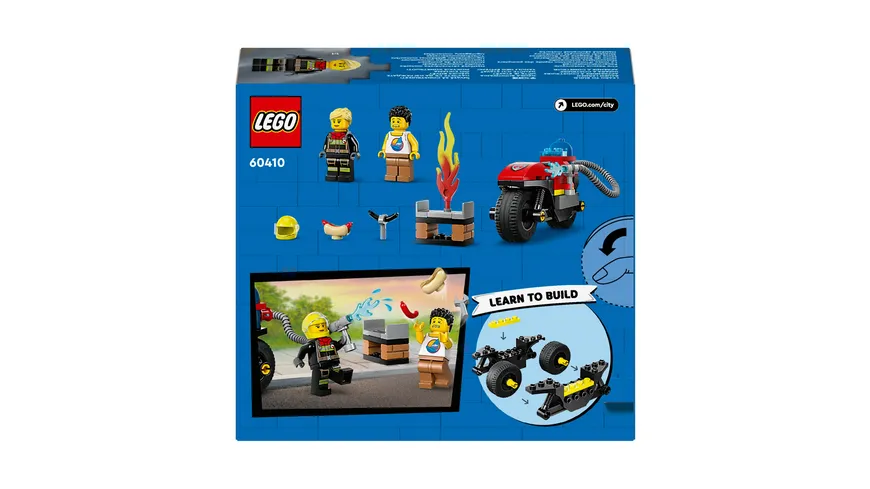 LEGO City 60410 Feuerwehrmotorrad