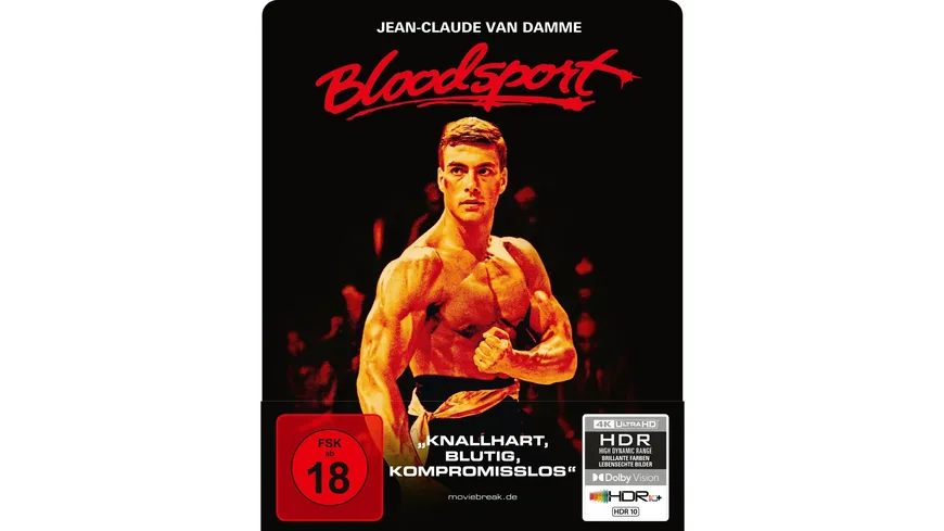Bloodsport - Eine wahre Geschichte – im 2-Disc Limited SteelBook mit Quarterslip  (4K Ultra HD) (+ Blu-ray)