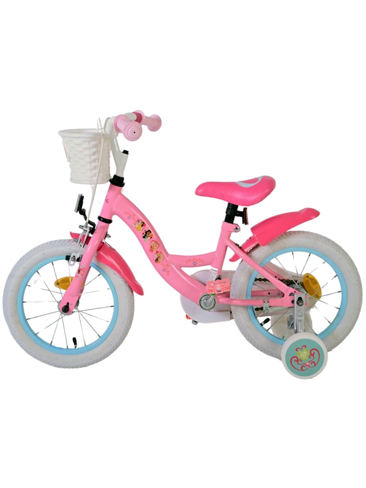 Volare Kinderfahrrad Disney Princess Fahrrad in Rosa für Mädchen 14 Zoll 3 Jahre günstig kaufen onesize