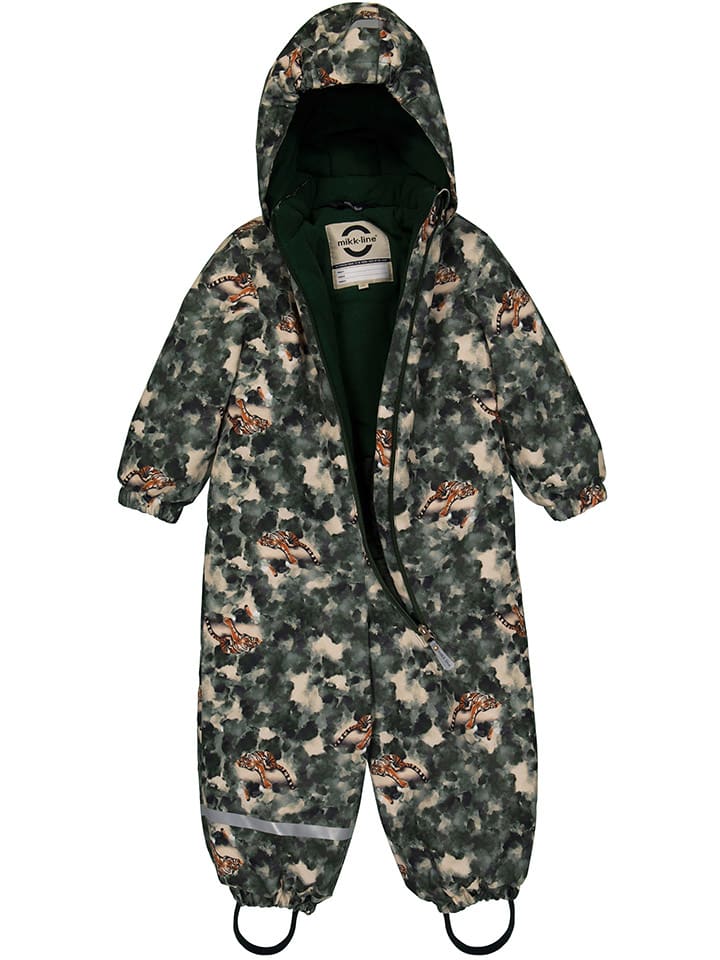 mikk-line Schneeanzug in Grün/ Beige günstig kaufen