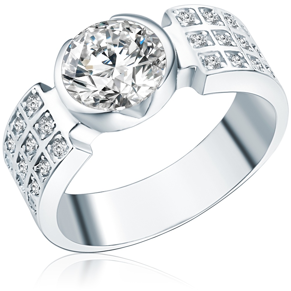 Rafaela Donata Bague en argent Argent sterling Oxyde de zirconium (CZ) en Argent Bague