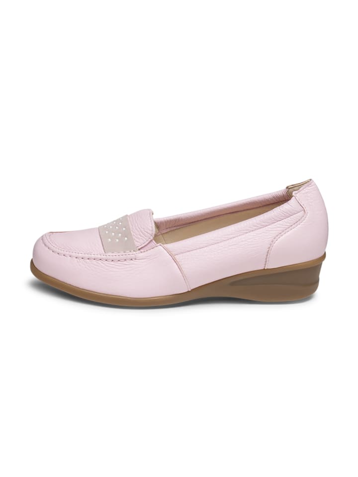 VITAFORM Hirschleder Slipper in puder günstig kaufen