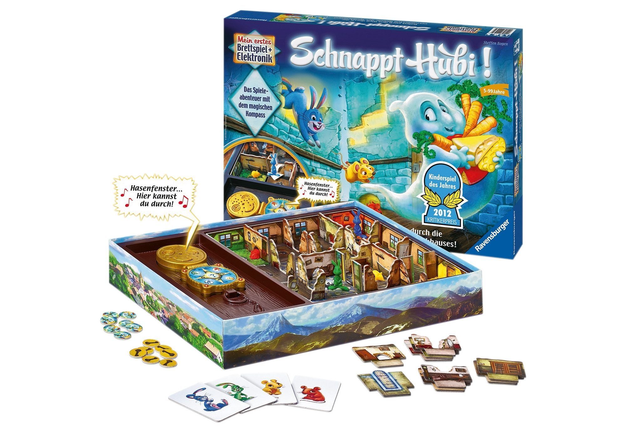 Ravensburger Spiel, Schnappt Hubi!, elektronisch; Made in Europe, FSC® - schützt Wald - weltweit