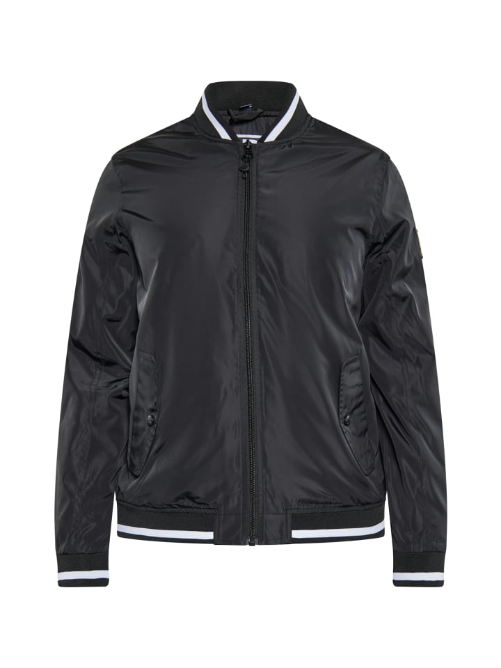 Schmuddelwedda Collegejacke in Schwarz günstig kaufen