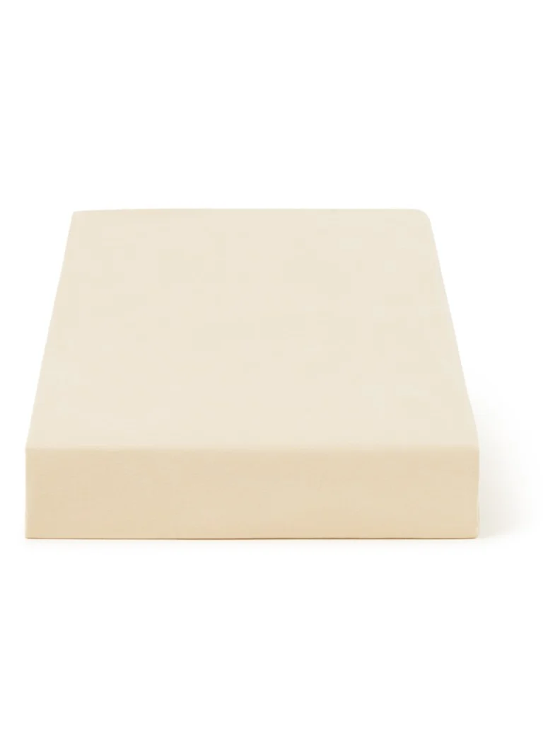 BeddingHouse Dutch Design -muotoiltu lakana luomupuuvillasekoitteesta, kulman korkeus 28 cm