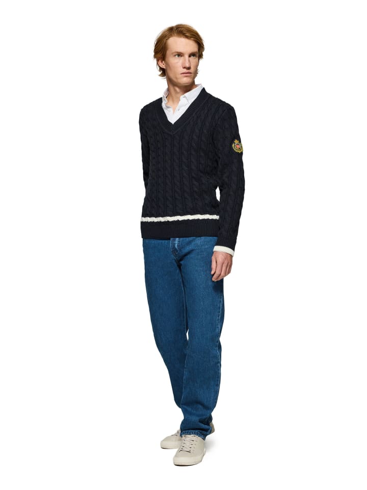 Polo Club Pullover in Navyblau günstig kaufen