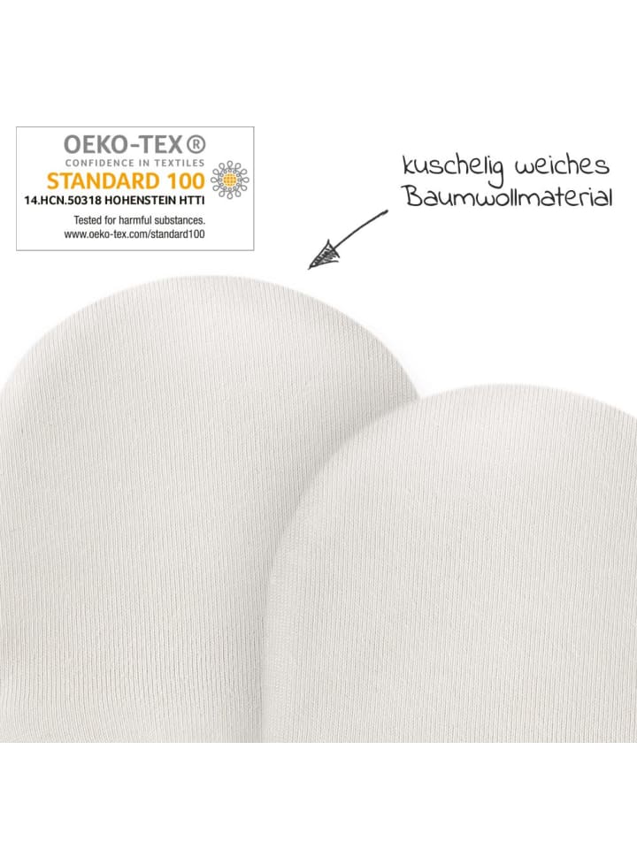 LaLoona 8-tlg. Wickelbody Set inkl. Strampelhose, Erstlingsmütze in gruen,weiss günstig kaufen onesize