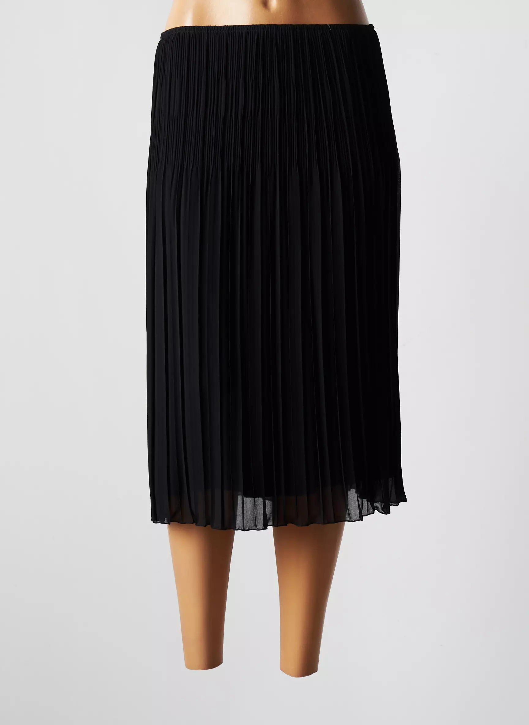 Sommermann Jupes Mi Longues Femme couleur noir