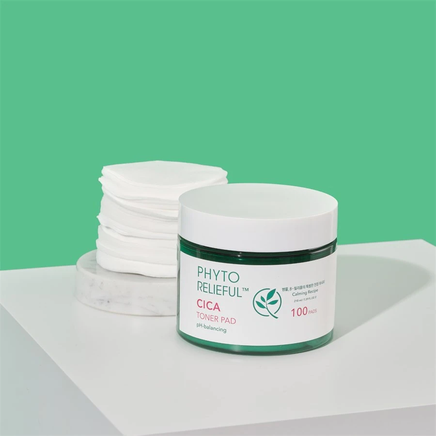 Tak til Farmer Phyto Relieful Cica Toner Pad