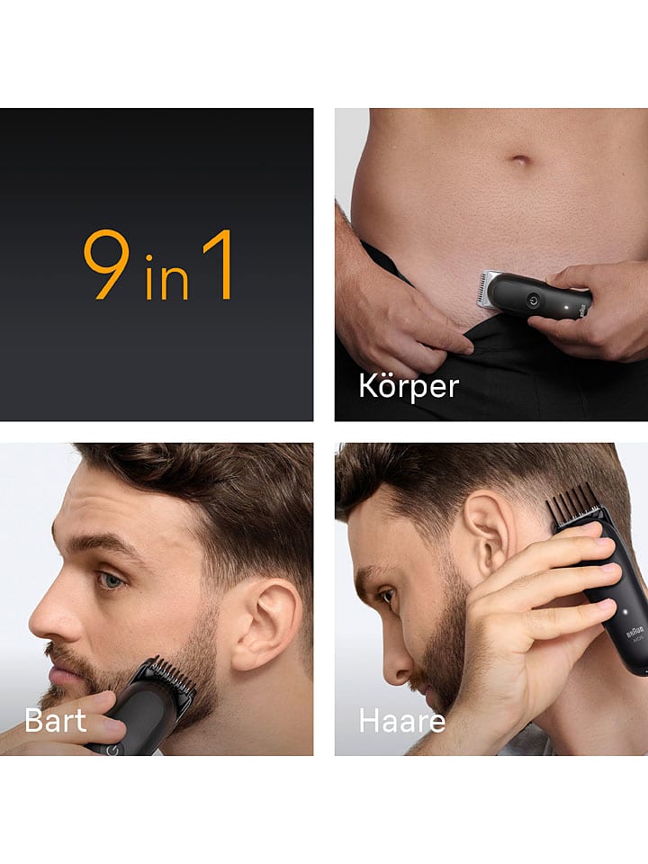 Braun Barttrimmer ''Series 5 All-In-One'' in Schwarz günstig kaufen onesize