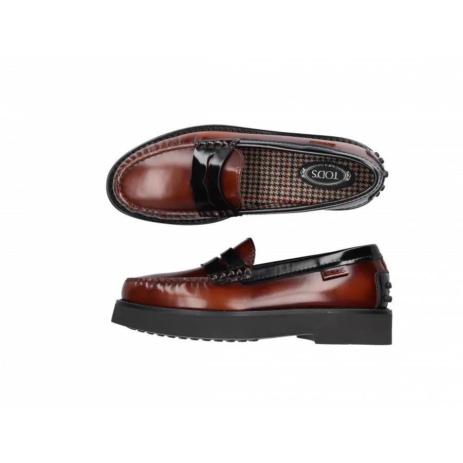 Tod's - Loafer LEATHER Kalbsleder - braun