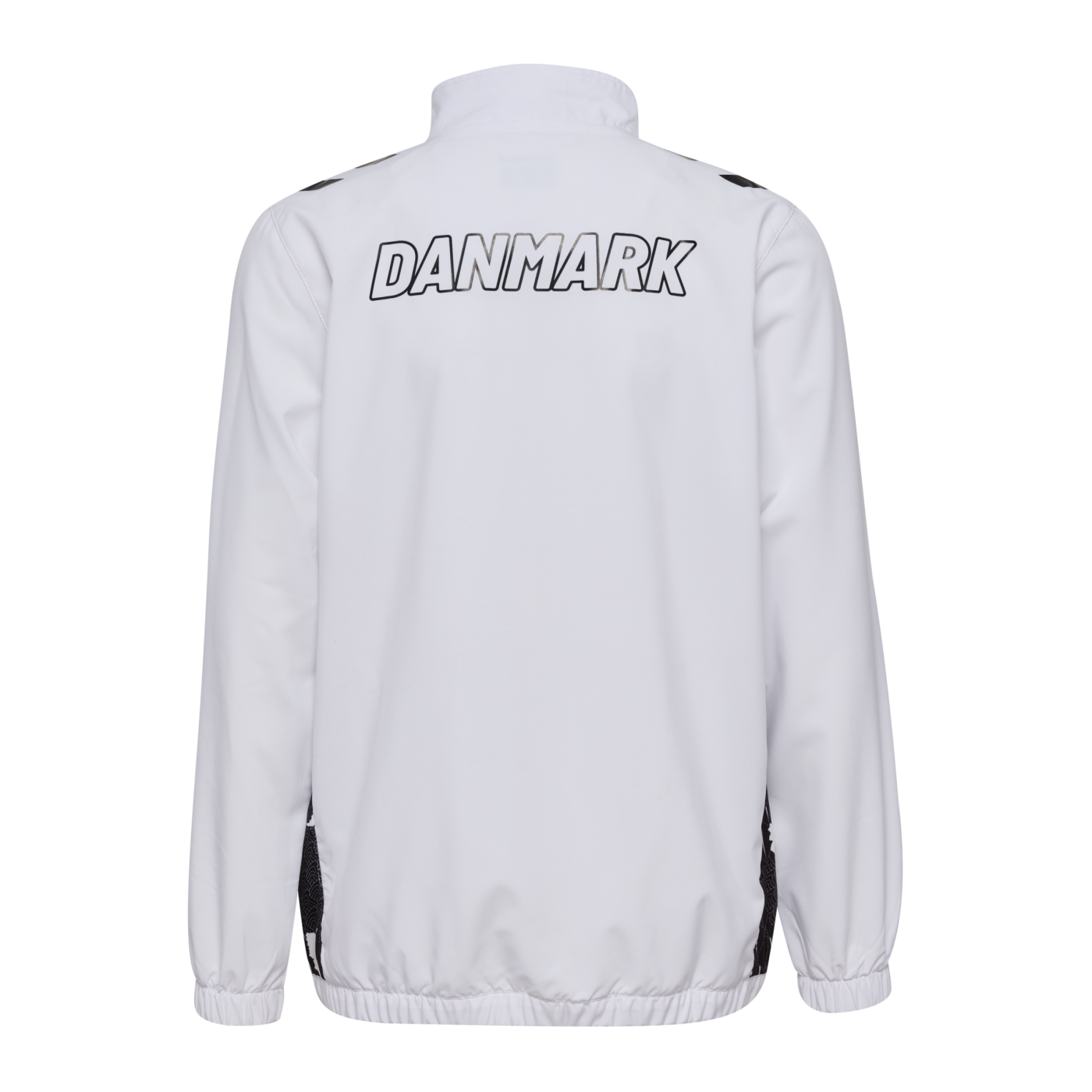 Hummel Dänemark Prematch Jacke EM 2024 Kids Weiss F9001