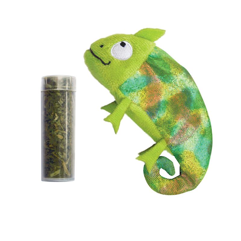 KONG Refillables Katzenspielzeug Chameleon