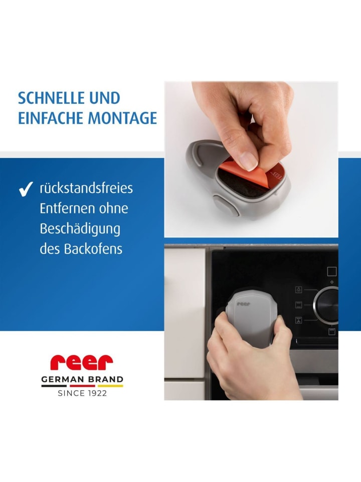 Reer Backofen-Kindersicherung in Grau ab 0 Monate günstig kaufen onesize