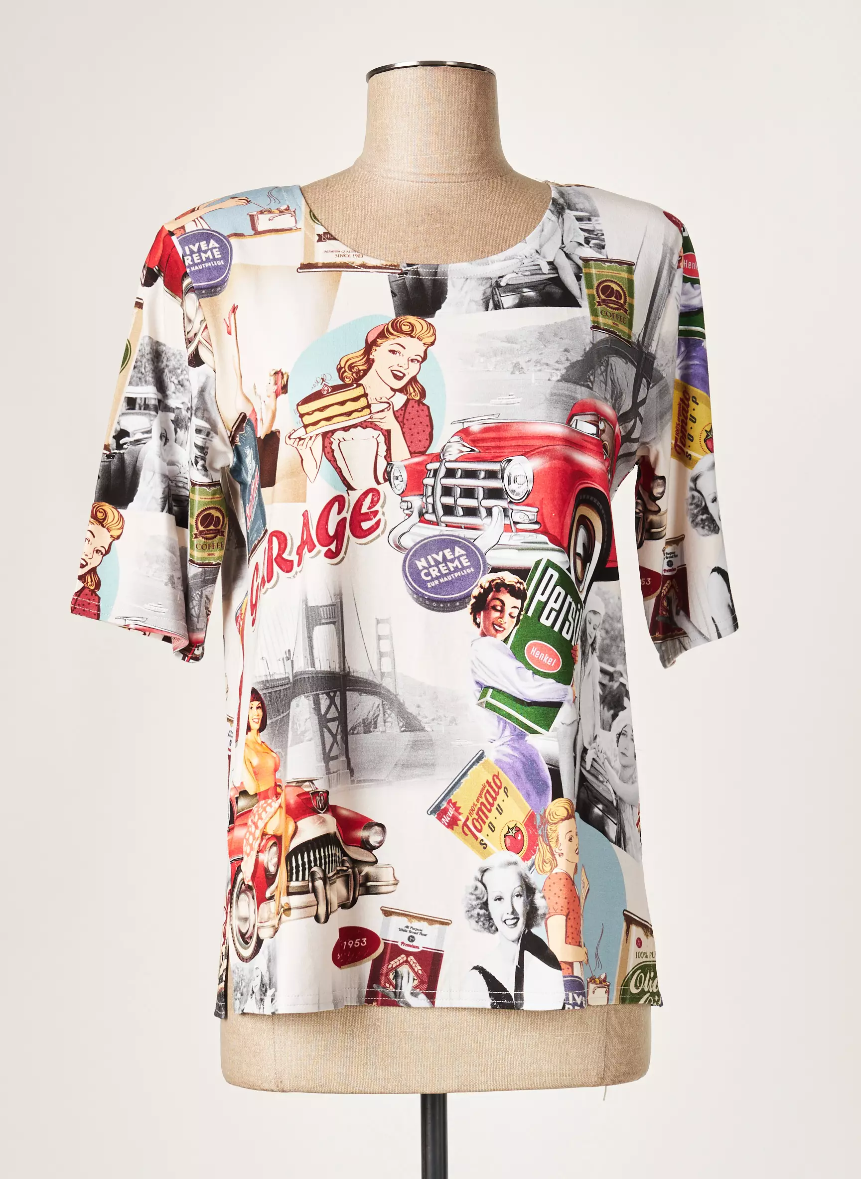 Oliver Jung Tshirts Femme couleur gris