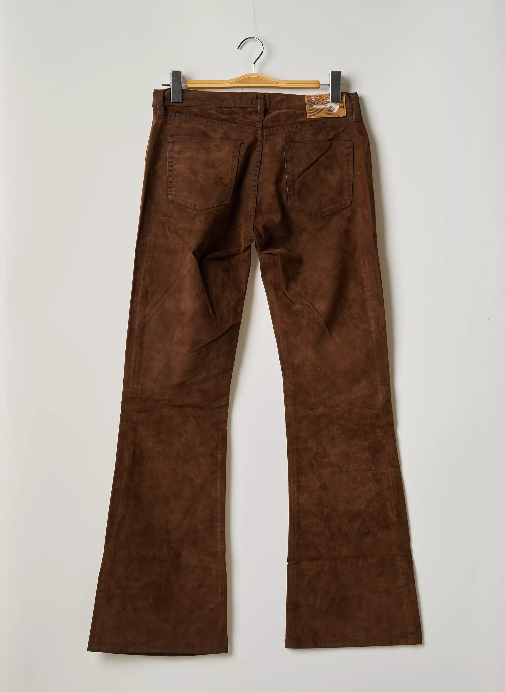 Freeman T Porter Pantalons Flare Femme couleur marron