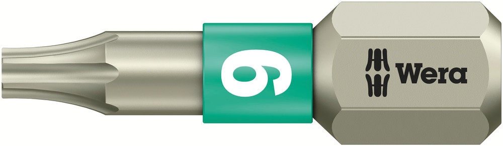 Wera 05071031001 3867/1 TS TORX®-bits, rustfrit stål, TX 9 x 25 mm