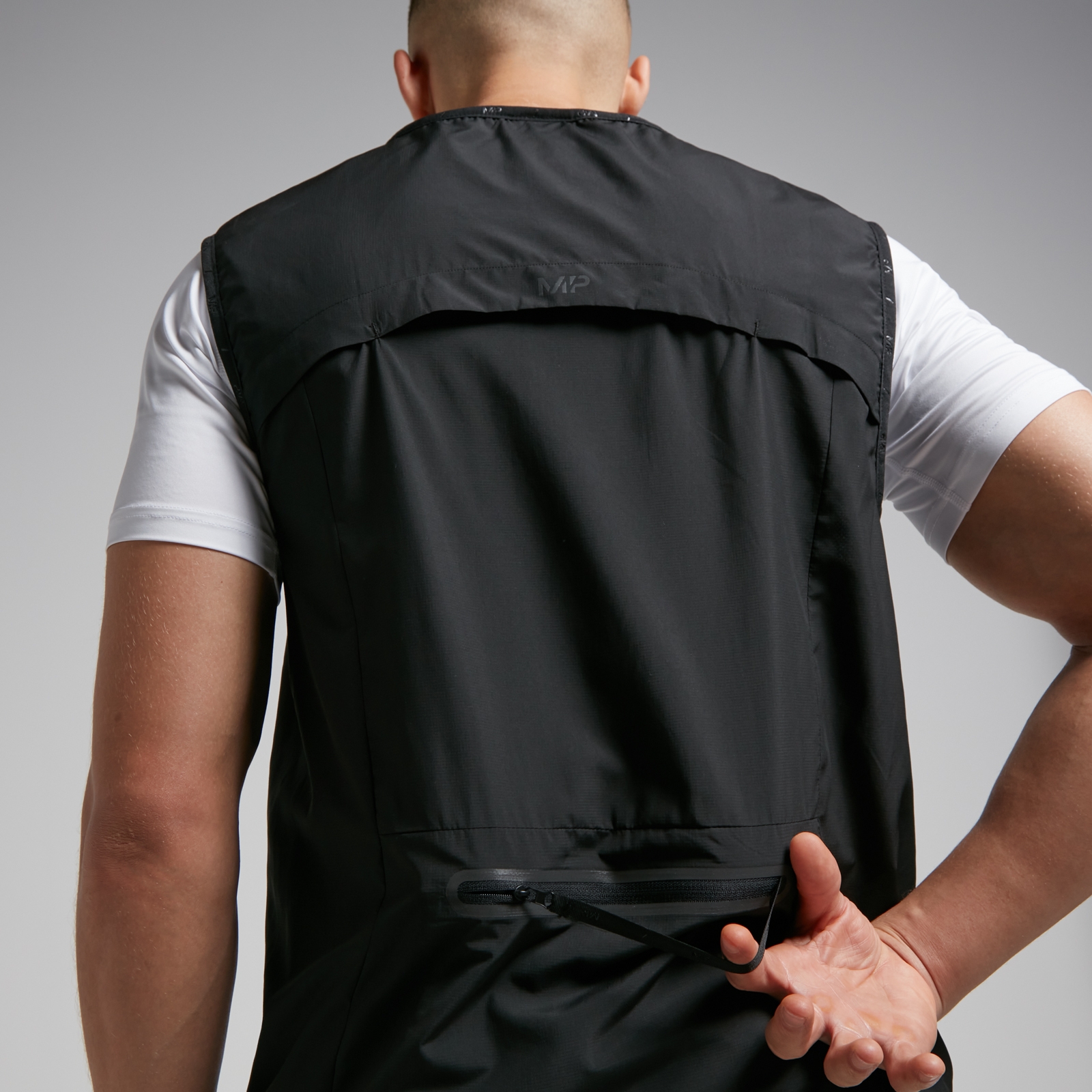 Doudoune sans manches MP Velocity Ultra pour hommes – Noir