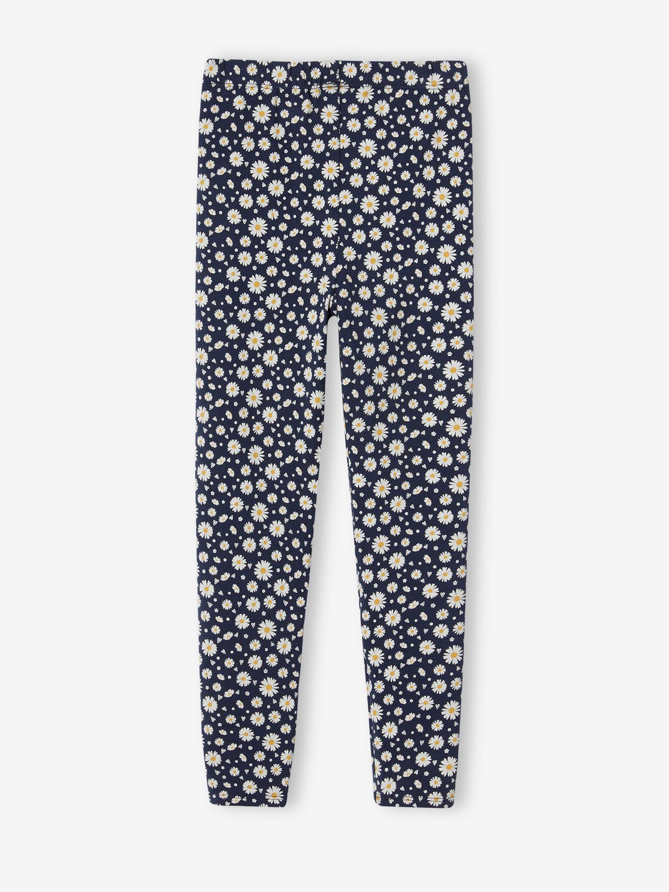 Vertbaudet 2er-Pack Mädchen Leggings BASIC - pack wollweiß kirschen