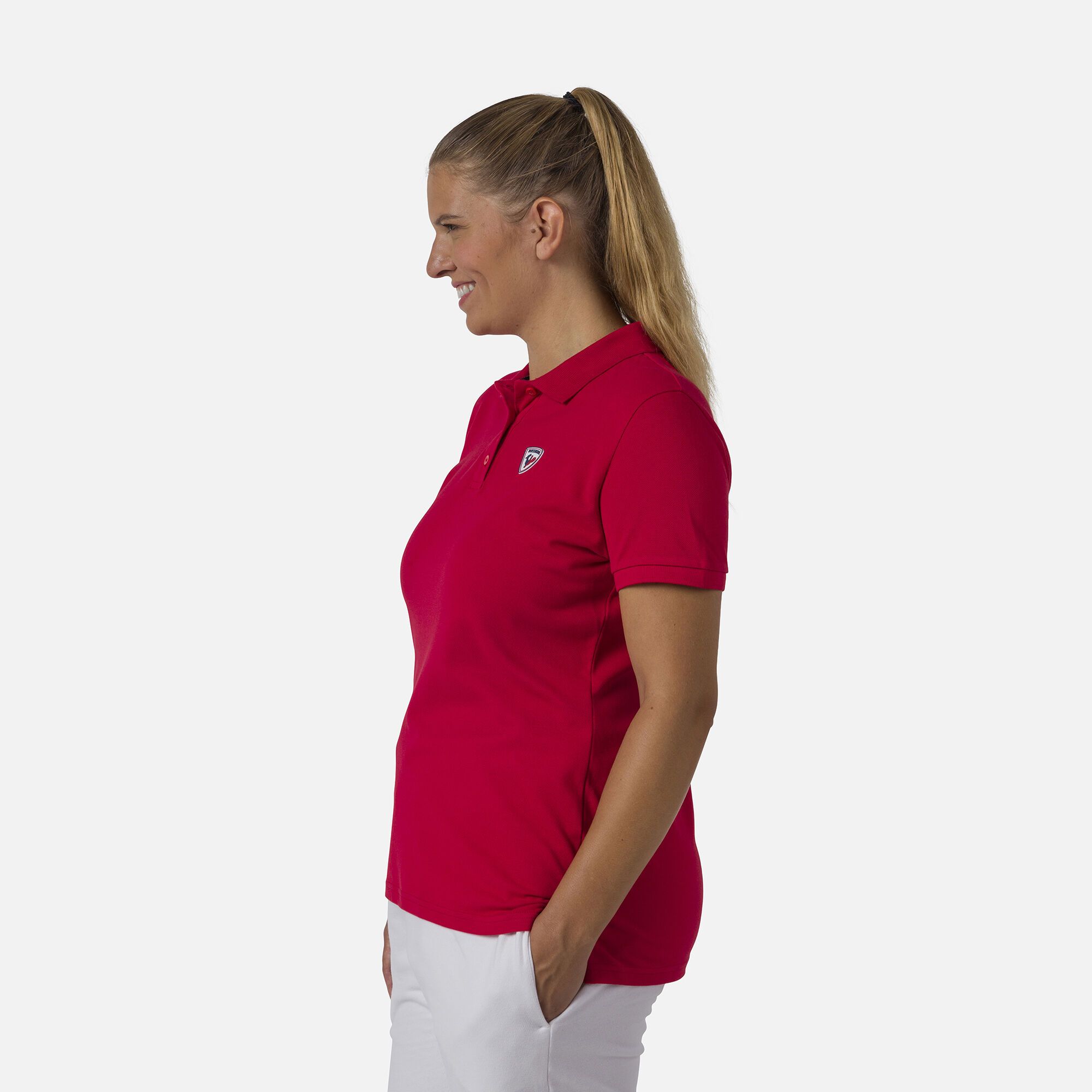 Polo Logo Femme