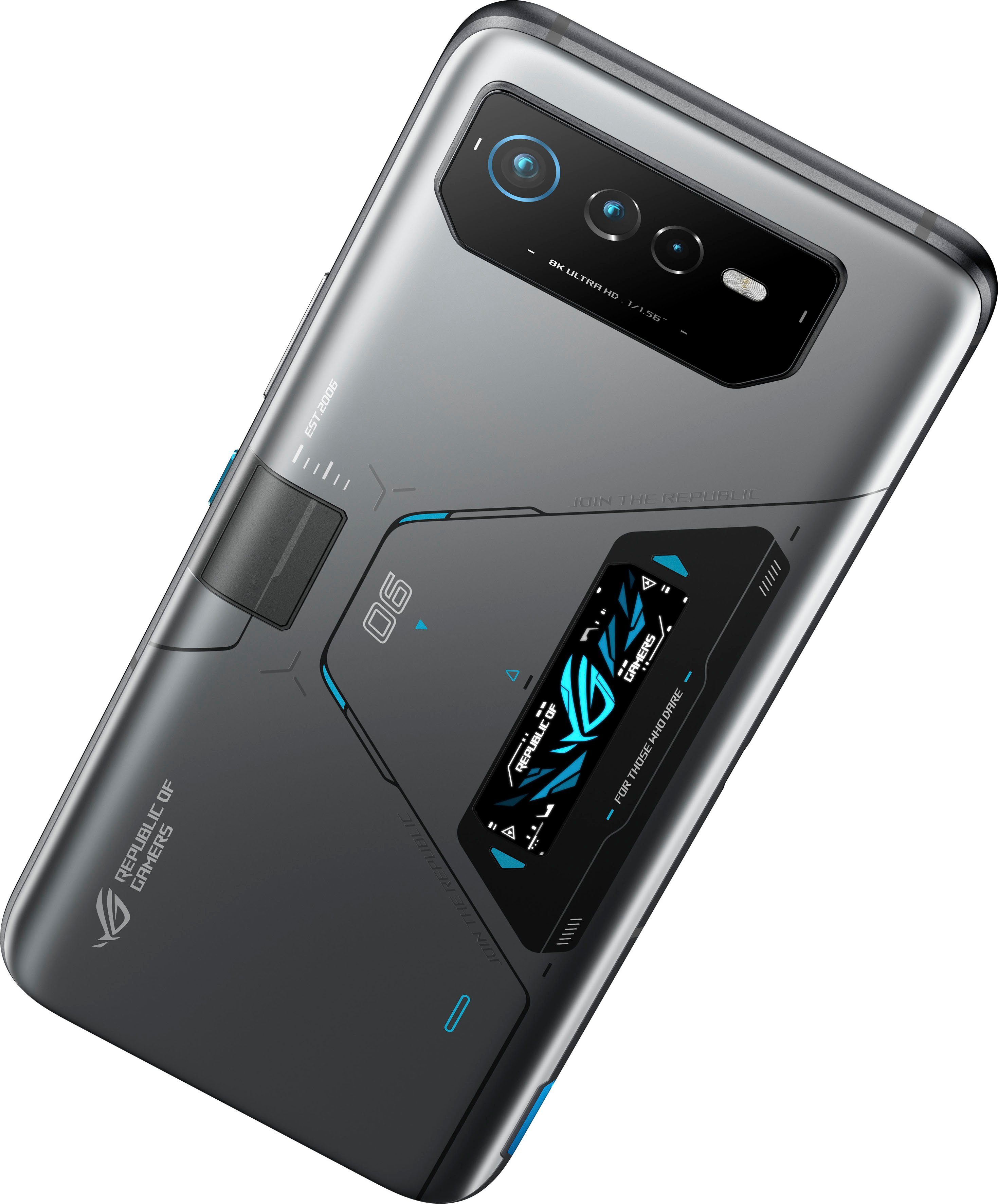 Asus ROG Phone 6D Ultimate Smartphone (17,22 cm/6,78 Zoll, 512 GB Speicherplatz, 50 MP Kamera)