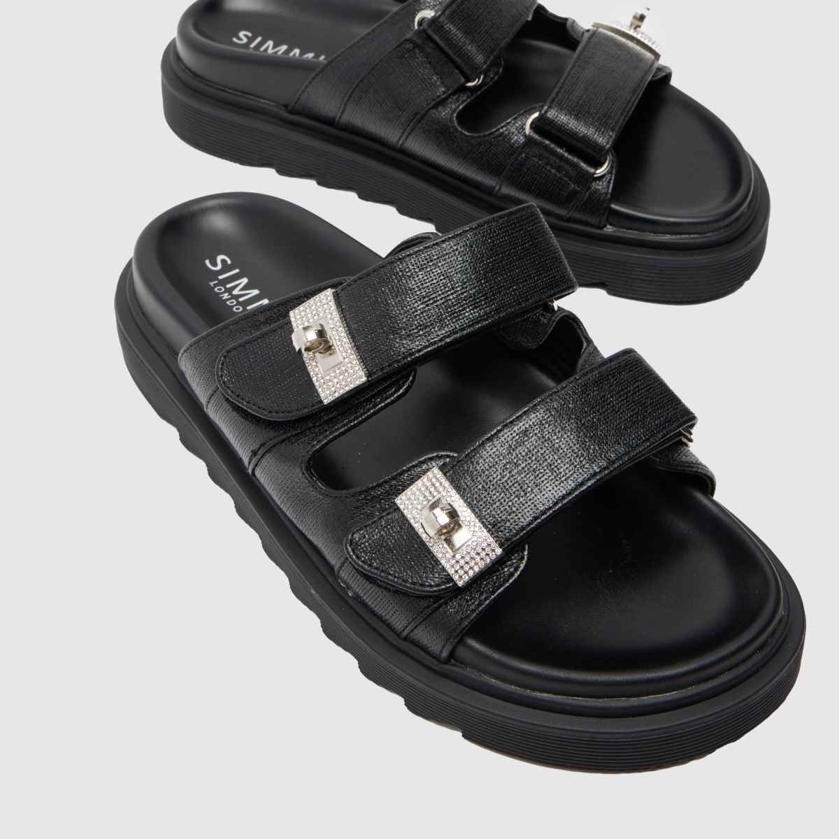 SIMMI – Lalli – Svarta grova sandaler