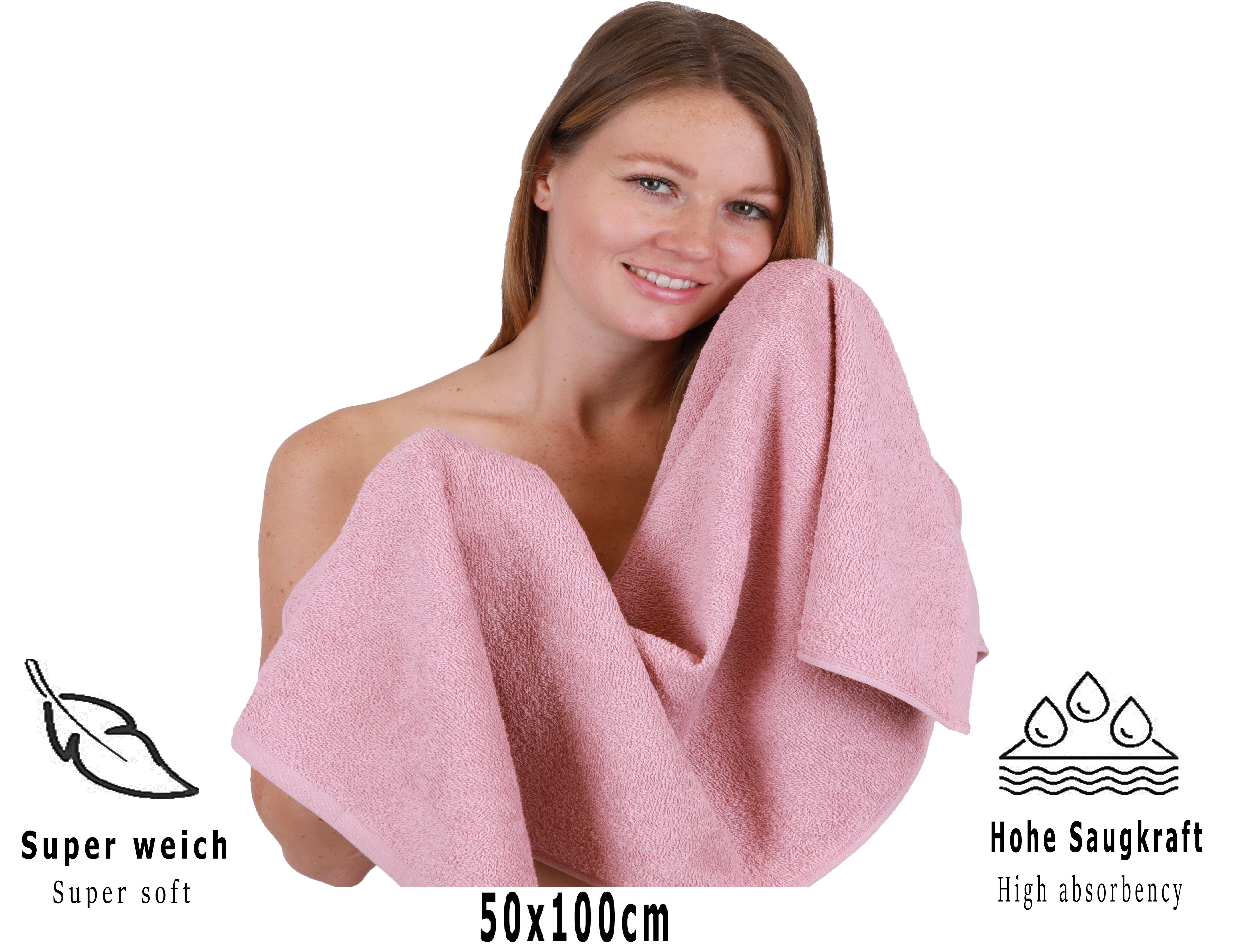 Betz Handtuch Set 6 TLG. Handtuch Set Handtücher Berlin, 100% Baumwolle
