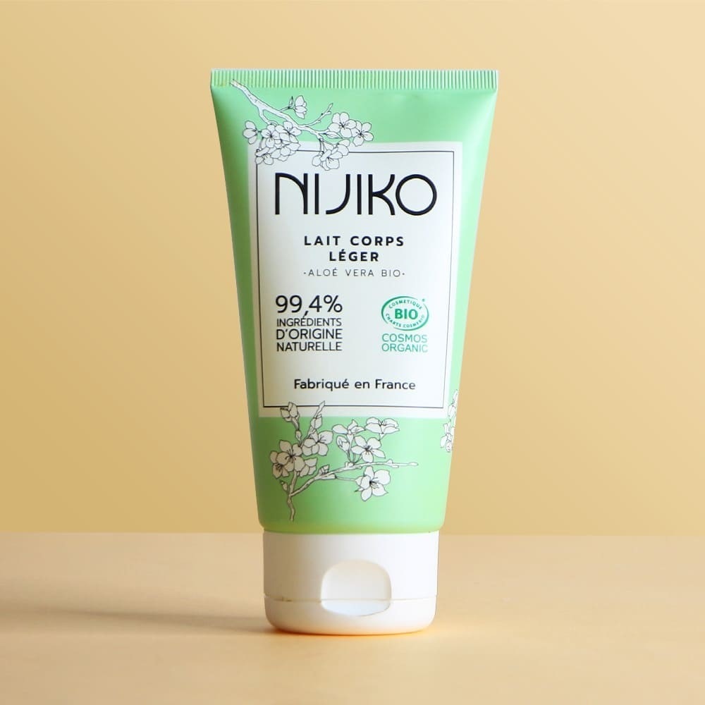 Loción hidratante orgánica NIJIKO con aloe vera